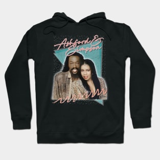 Ashford & Simpson / 80s Retro Soul Fan Design Hoodie